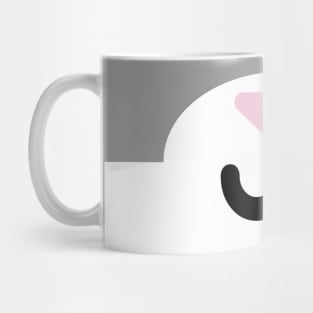 Bicolor Kitty Mask Mug